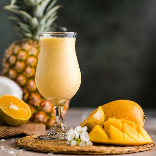 Jus exotique | Jus exotique mangue ananas - Calendrier de l’Avent 2024 Gourmand - Jours 14 ! 🥭🍍 - GourmandiseCreatives